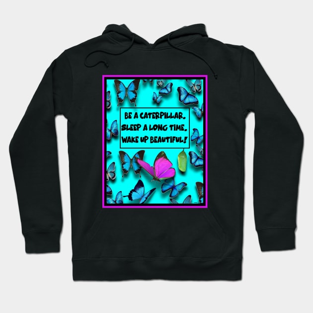 BEAUTY AND THE BUTTERFLY Hoodie by PETER J. KETCHUM ART SHOP